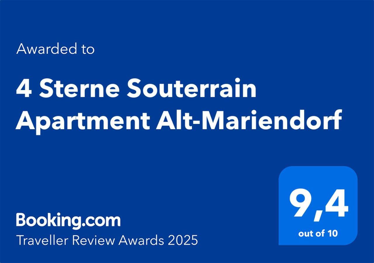 ברלין 4 Sterne Souterrain Apartment Alt-Mariendorf מראה חיצוני תמונה